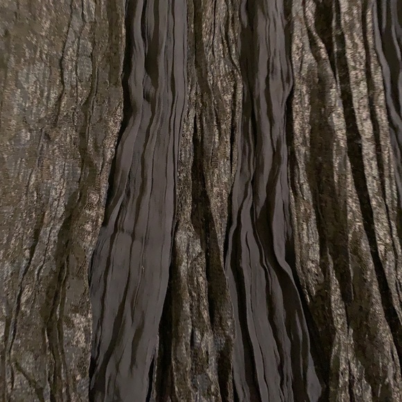 VTG Nostalgia Sz Large Navy Blue Lace Midi Dress - Picture 9 of 9